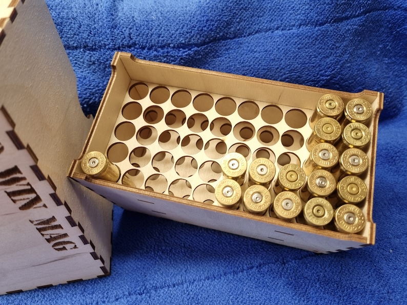 300 Win Magnum Ammo Ammunition Box Crate Laser Cut File Etsy