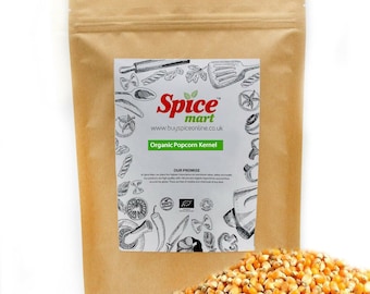Organic Popping Corn | Popcorns | Kernels Premium Quality Soil Asso Certified