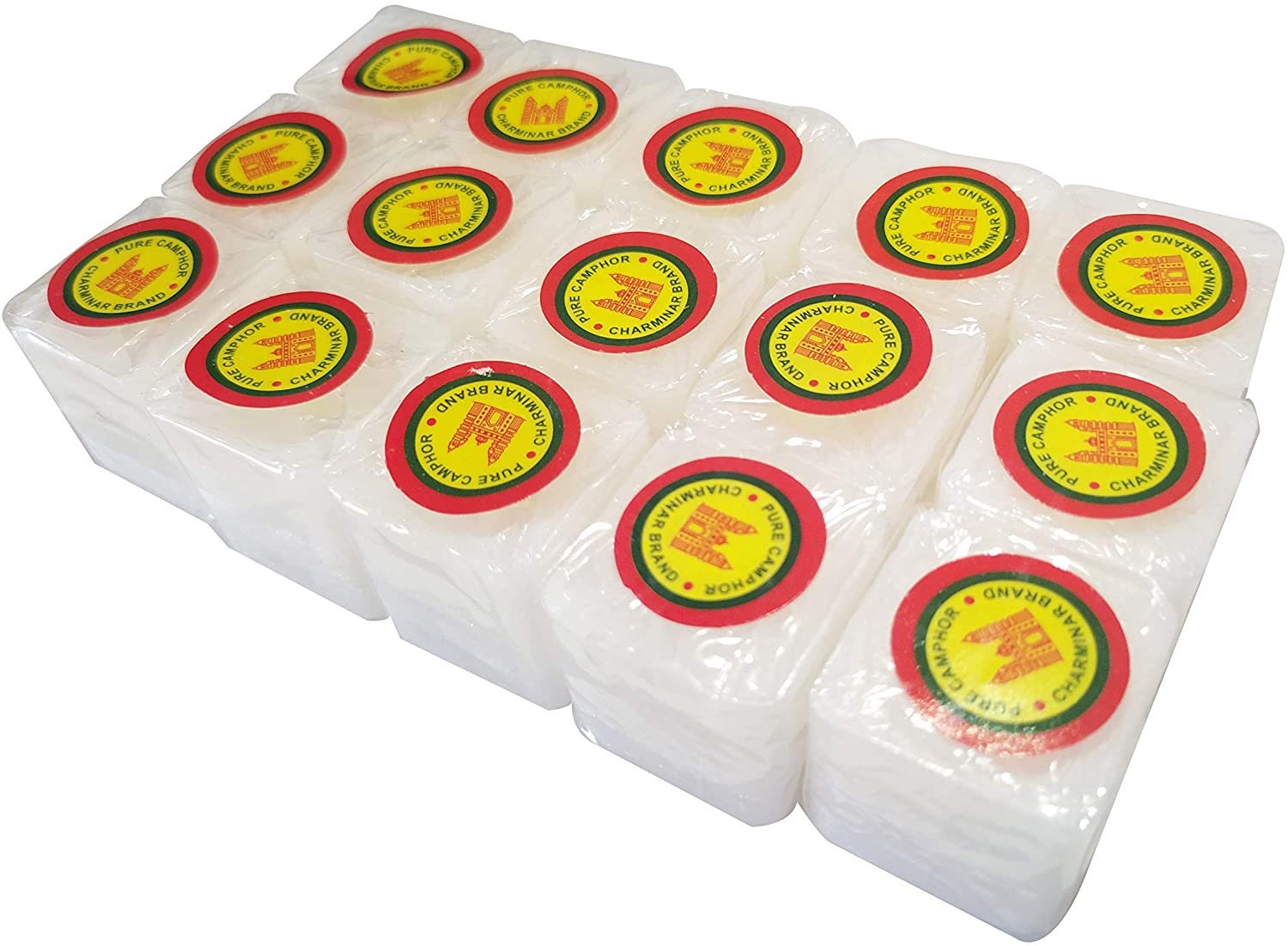 Charminar Camphor Tablets 64 Cubes 200g Product of India Free UK P&P