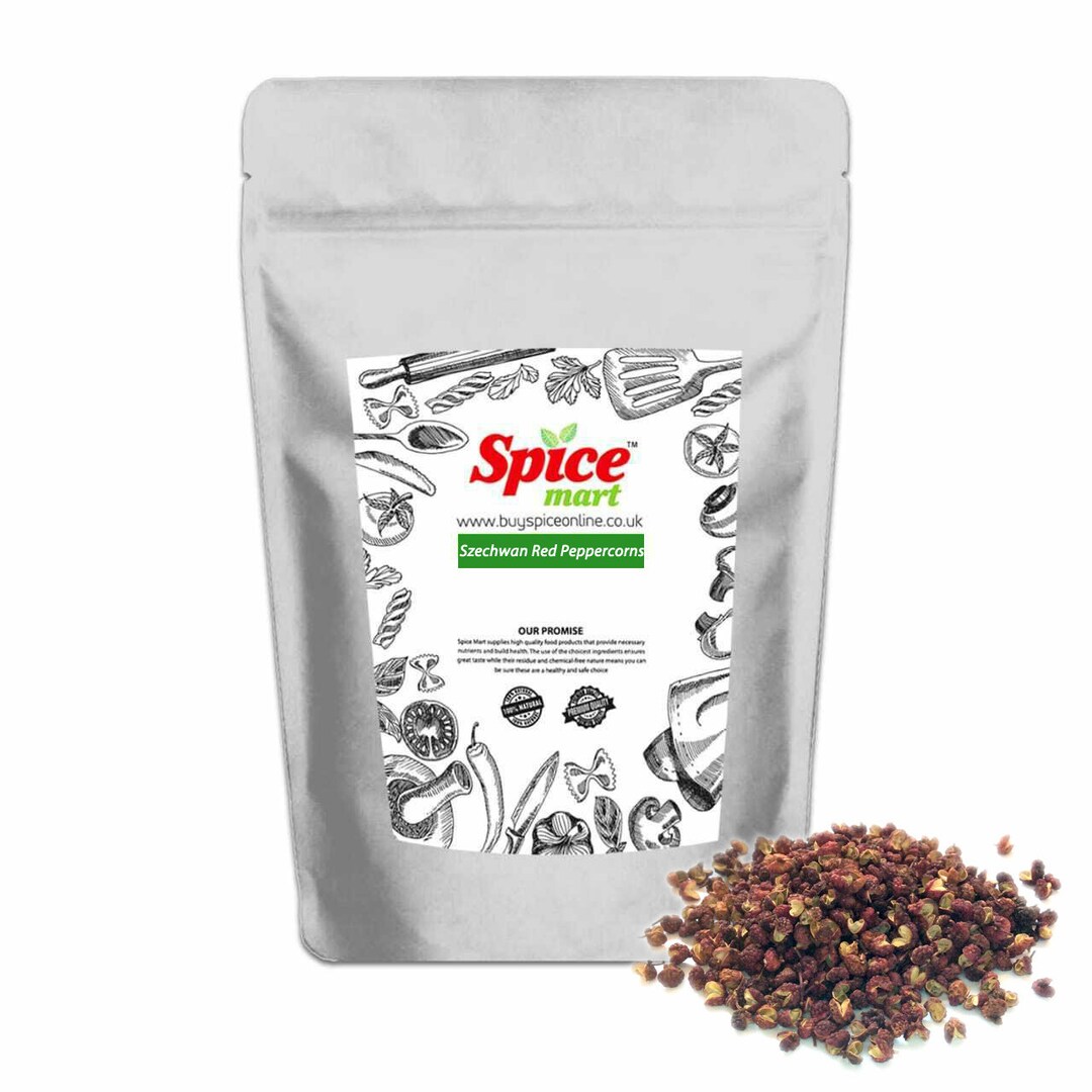 Sichuan Chinese Szechuan Sechuan Szechwan Pepper Red Peppercorns Whole ...