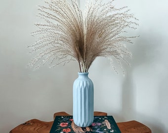 Cozy Matte Bud Vase - Coastal Blue