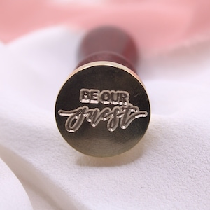 Wees onze gast lakzegel stempel, wees onze gast wax stempel voor lakafdichting, stempel voor huwelijksuitnodigingen, doe-het-zelf, kaarten, enveloppen