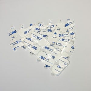 Dubbelzijdige zelfklevende achterkantstickers voor lakzegels - 23 mm, 3 m lakzegel achterkant, lakzegelvoorraad, doe-het-zelf