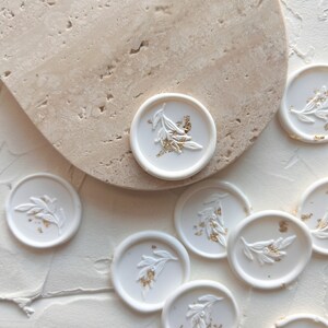 Gold Flake Wax Seals, Self Adhesive Wax Seal, Gold Wax Seal, DIY Bride,, Seal for Invitations, Wedding