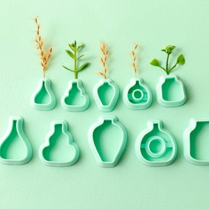 Polymer Clay Cutter, Boho Pots Clay Cutters, 3D Printed Clay Cutter, Embossing Clay Cutter, Clay Cutter