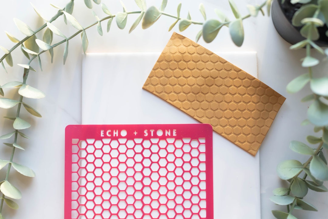 Polymer Clay Texture Sheet Embossing Sheet Texture Sheet Etsy