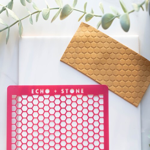 Polymer Clay Texture Sheet Embossing Sheet Texture Sheet Etsy