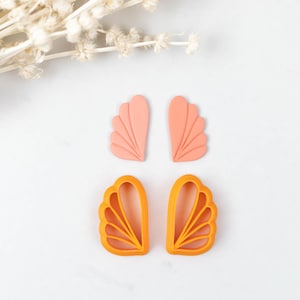 Polymer Clay Cutter, Wing Clay Cutters, 3D Printed Clay Cutter, Embossing Clay Cutter, Clay Cutter