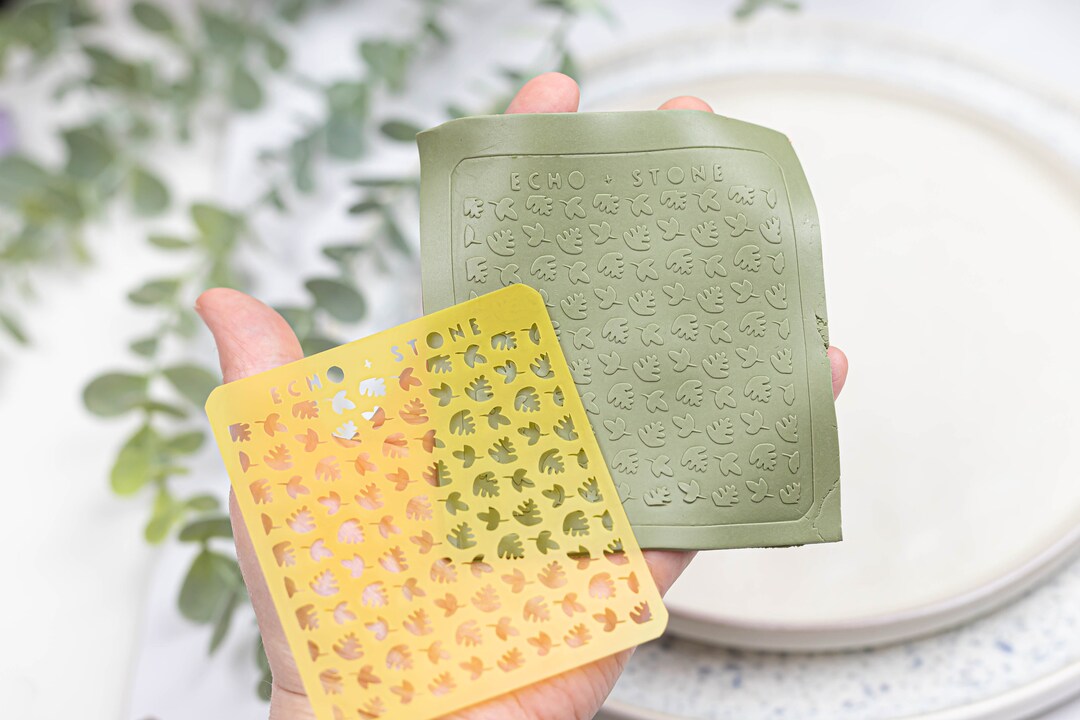 Polymer Clay Texture Sheet Embossing Sheet Texture Sheet Etsy