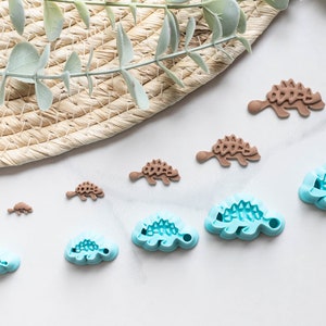 Polymer Clay Cutter, Dinosaur Clay Cutters - Anky Clay Cutter, 3D Printed Clay Cutter, Clay Cutter, Ankylosaurs Clay Cutter