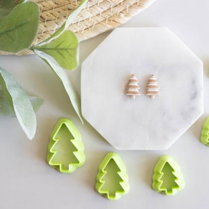 Polymer Clay Cutter, Christmas Clay Cutters, Winter Clay Cutters, Christmas Tree Clay Cutter, Evergreen Tree Clay Cutter, Clay tools