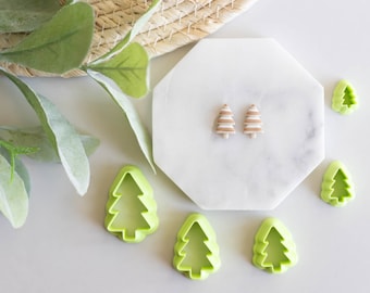 Polymer Clay Cutter, Christmas Clay Cutters, Winter Clay Cutters, Christmas Tree Clay Cutter, Evergreen Tree Clay Cutter, Clay tools