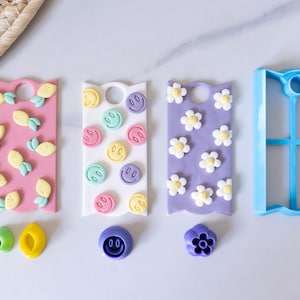 Polymer Clay Cutter, Stanley Cup Topper Template Clay Cutters, 3D Printed Clay Cutter, Water Bottle Polymer Clay Accessory, Tumbler Topper