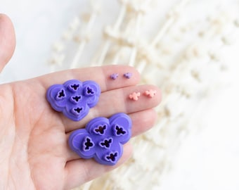Polymer Clay Cutter, Bee Itty Bitty Micro Mini Clay Cutters, 3D Printed Clay Cutter, Embossing Clay Cutter, Bee Micro Cutter