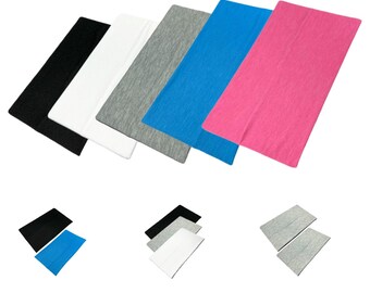 Extra Wide Headband 13cm Stretchy Head Band 2 Pack Unisex Bandeau Headbands for Women & Men Soft Kylie Hairbands Yoga Bandana Hair band
