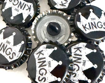 Kings flaskkork nål, Fall Out, emaljnål.