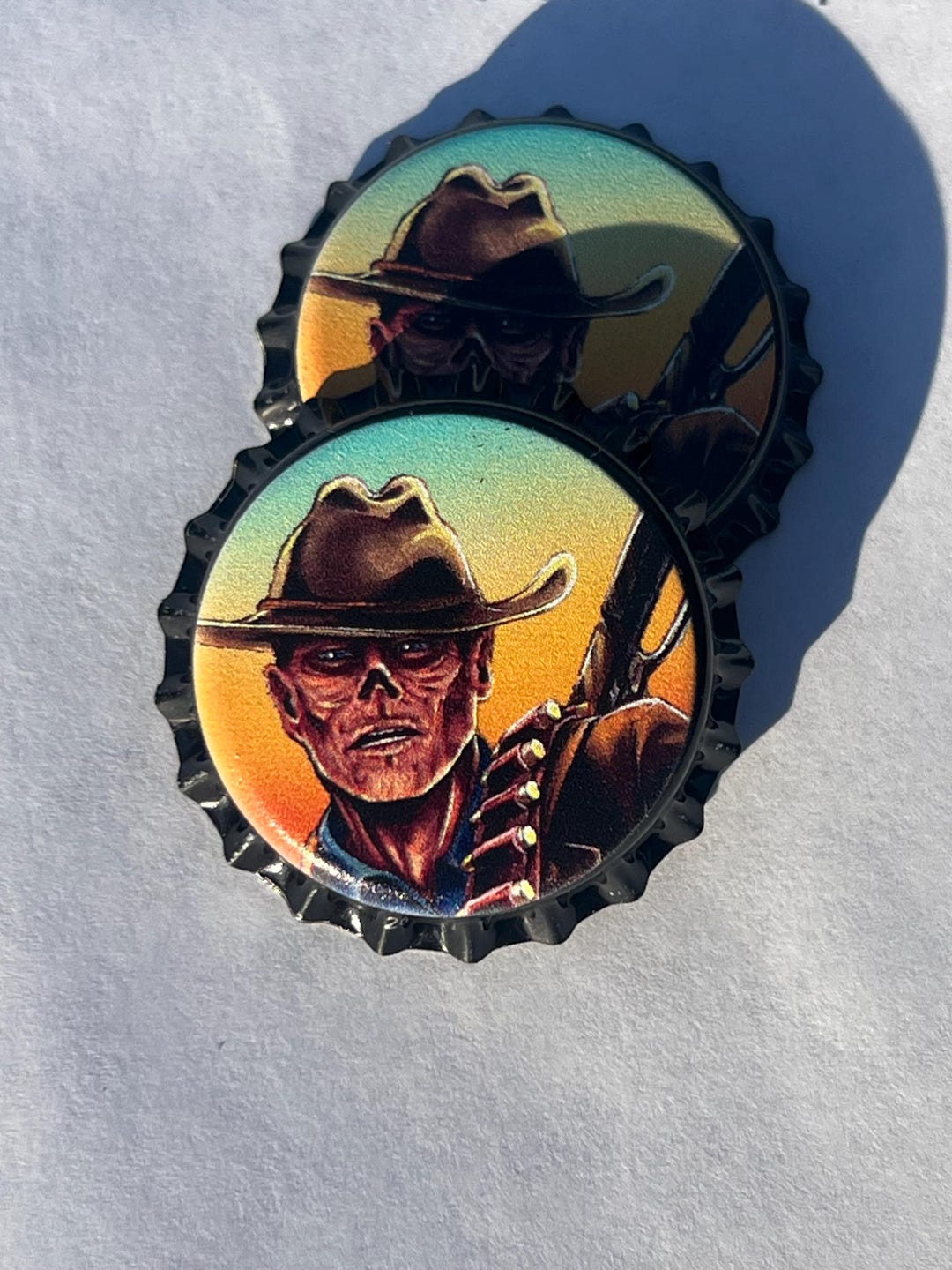 The Ghoul Bottle Cap Pin! Fall Out #fallout #PS5 2025 Pin Drop! - Etsy