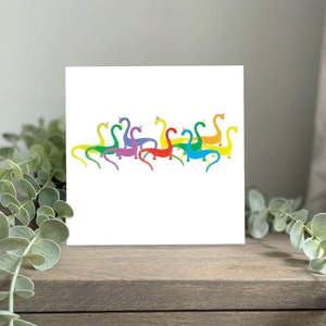 Geburtstag Brontosauruses Grußkarte