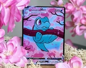 Custom Pokemon Card Totodile Sakura - Etsy