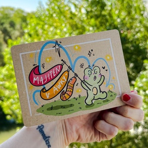 Print format carte postale : Froky & Koinobori