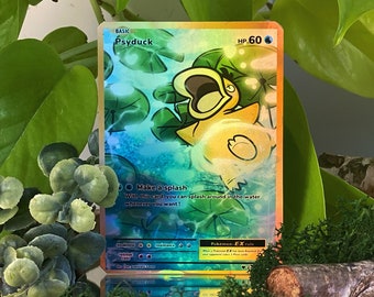 Pokemon Psyduck Custom Card - Etsy Pokemon Psyduck Custom Card - Etsy