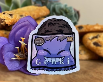 Stickers holographique Pokemon Gengar
