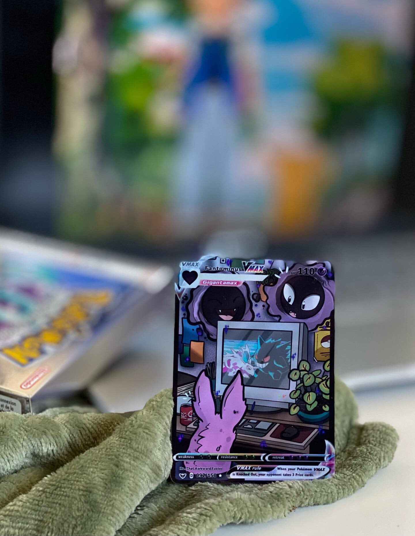Fantominus custom Pokémon card