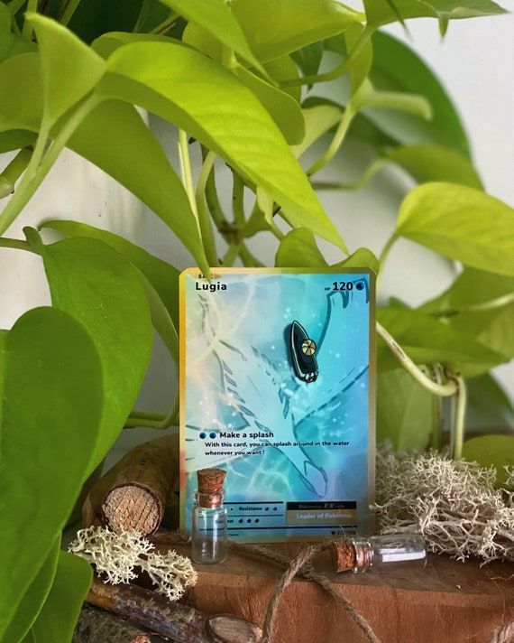 Custom Pokemon Card - Lugia Under Water - Etsy