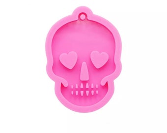 Skeleton Keychain Mold, silicone mold, resin mold, epoxy mold, Skull Mold