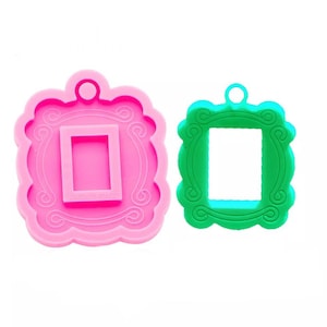 Friends Frame Silicone Mold, keychain mold, resin mold, epoxy mold