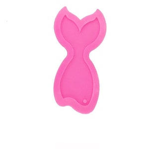 Mermaid Tail Silicone Mold, keychain mold, resin mold, epoxy mold