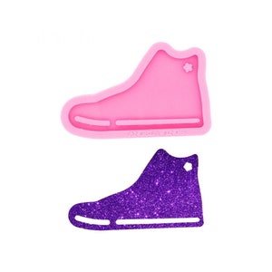 3D Shoes Resin Mold-sneakers Silicone Mold-crystal Epoxy Shoes  Mold-silicone Mold-diy Crystal Epoxy Jewelry Pendant Mold-epoxy Crafts-1 