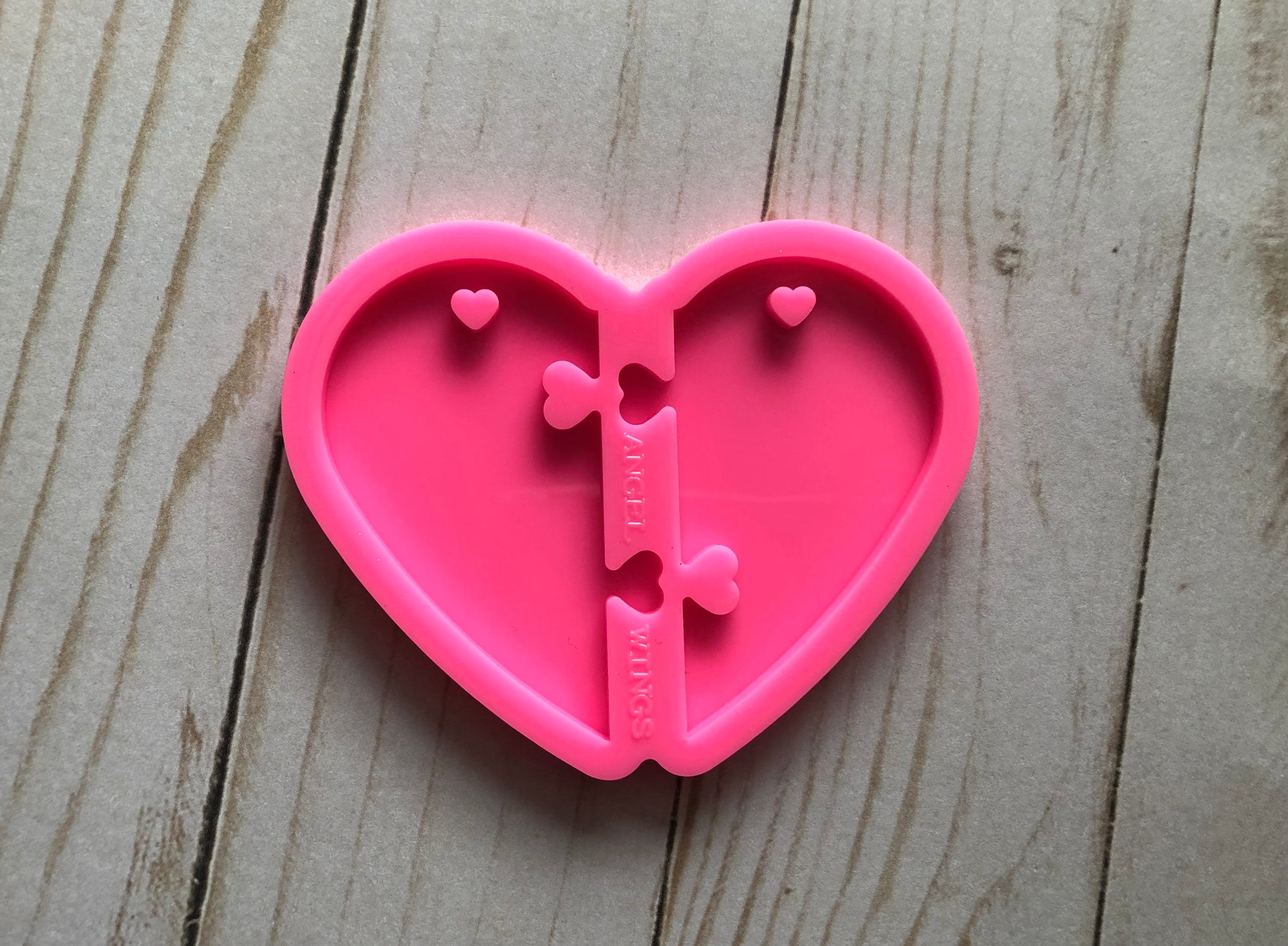 Autism Awareness Heart Puzzle Silicone Mold – ClanSupplies