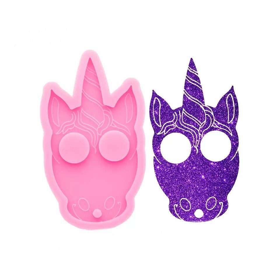 Self Defense Keychain Mold, Silicone Mold, Resin Mold, Epoxy Mold