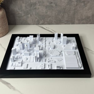 3D Printed Nashville Wall Art