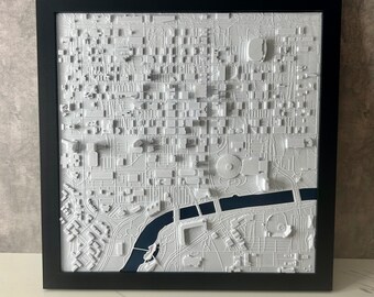 3D Printed Witchita Wall Art