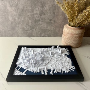 3D Printed Boston Wall Art image 2