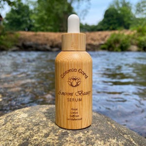 Ancient Beauty Serum - For Acne, Wrinkles, Dark Circles, and Scarring. Ancient Herbal Formula for Golden Glowing Skin