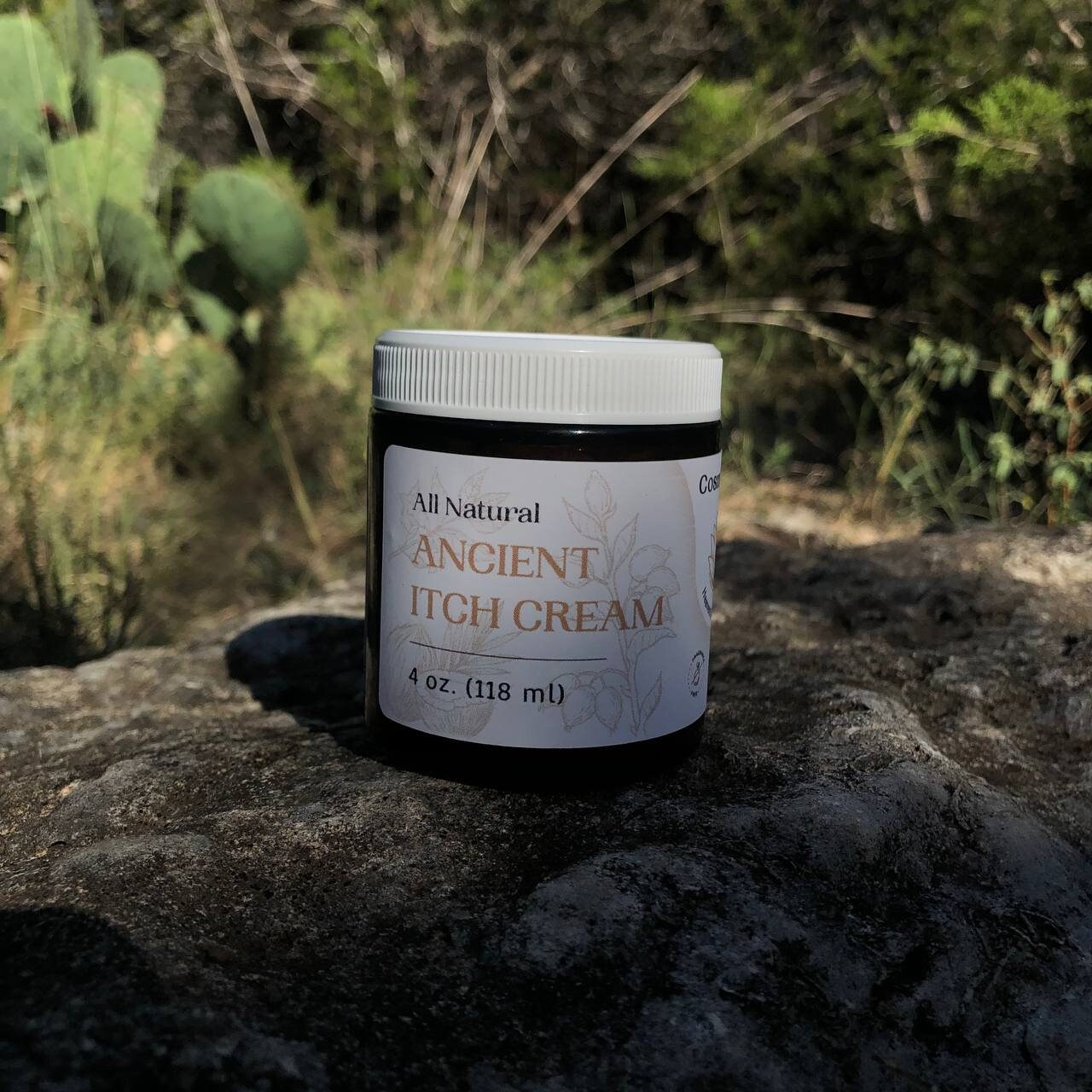 Ancient Itch Cream All Natural Relief for Dry, Depleted, Itchy Skin