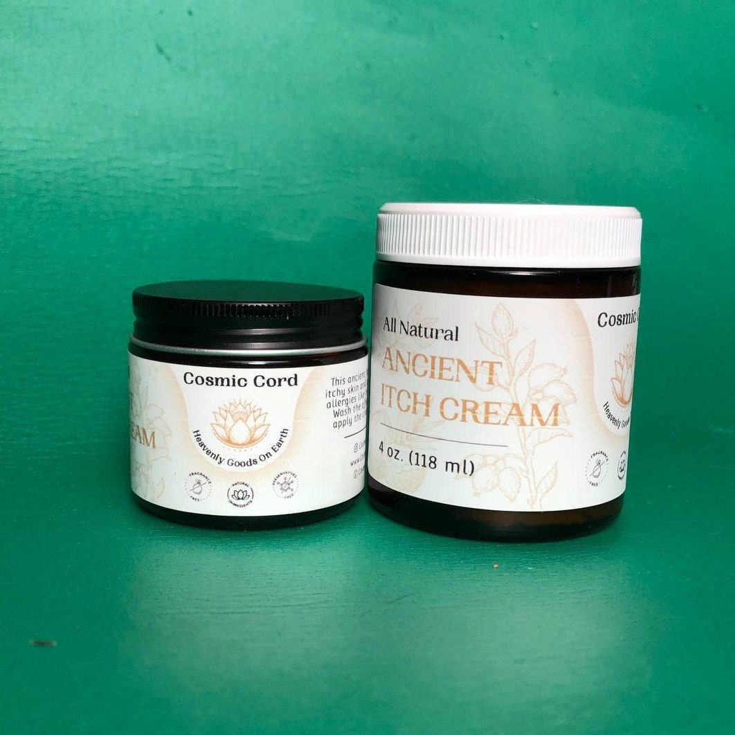 Ancient Itch Cream All Natural Relief for Dry, Depleted, Itchy Skin