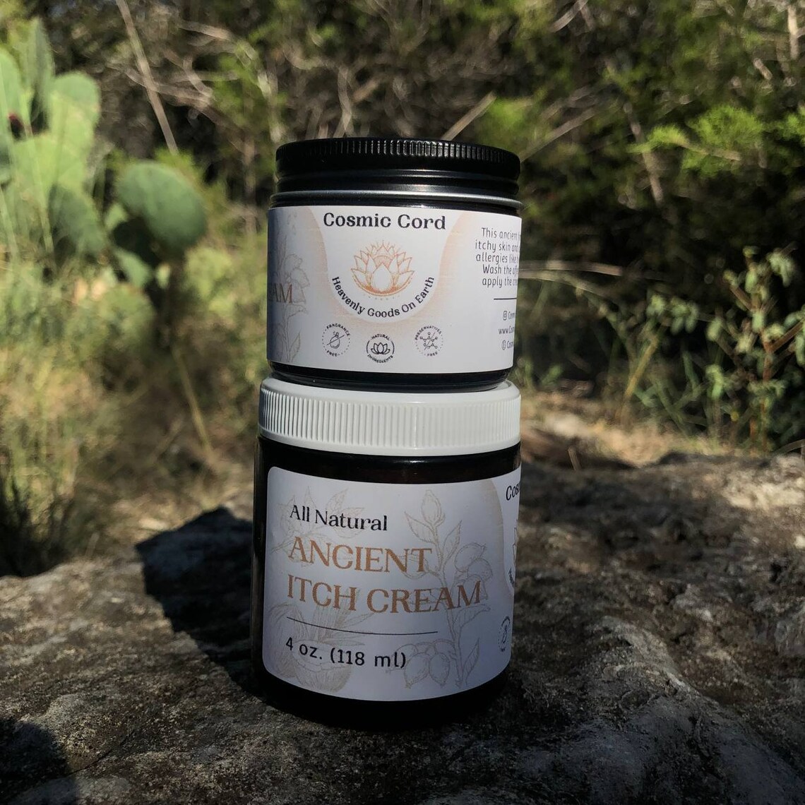 Ancient Itch Cream All Natural Relief for Dry, Depleted, Itchy Skin