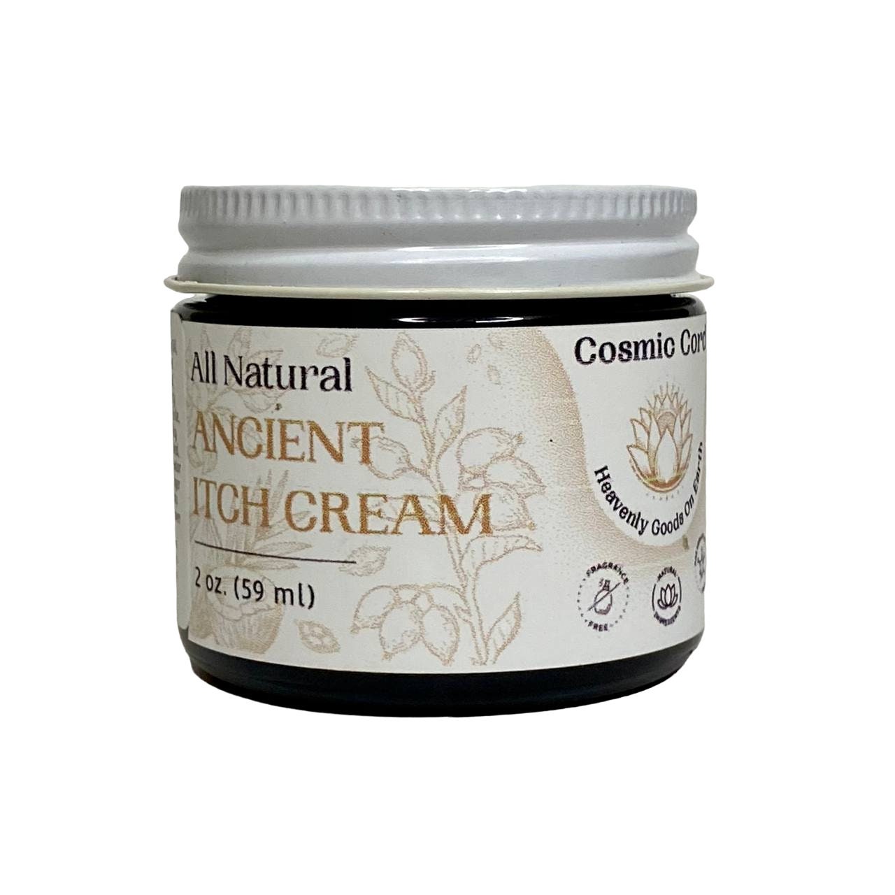 Ancient Itch Cream All Natural Relief for Dry, Depleted, Itchy Skin