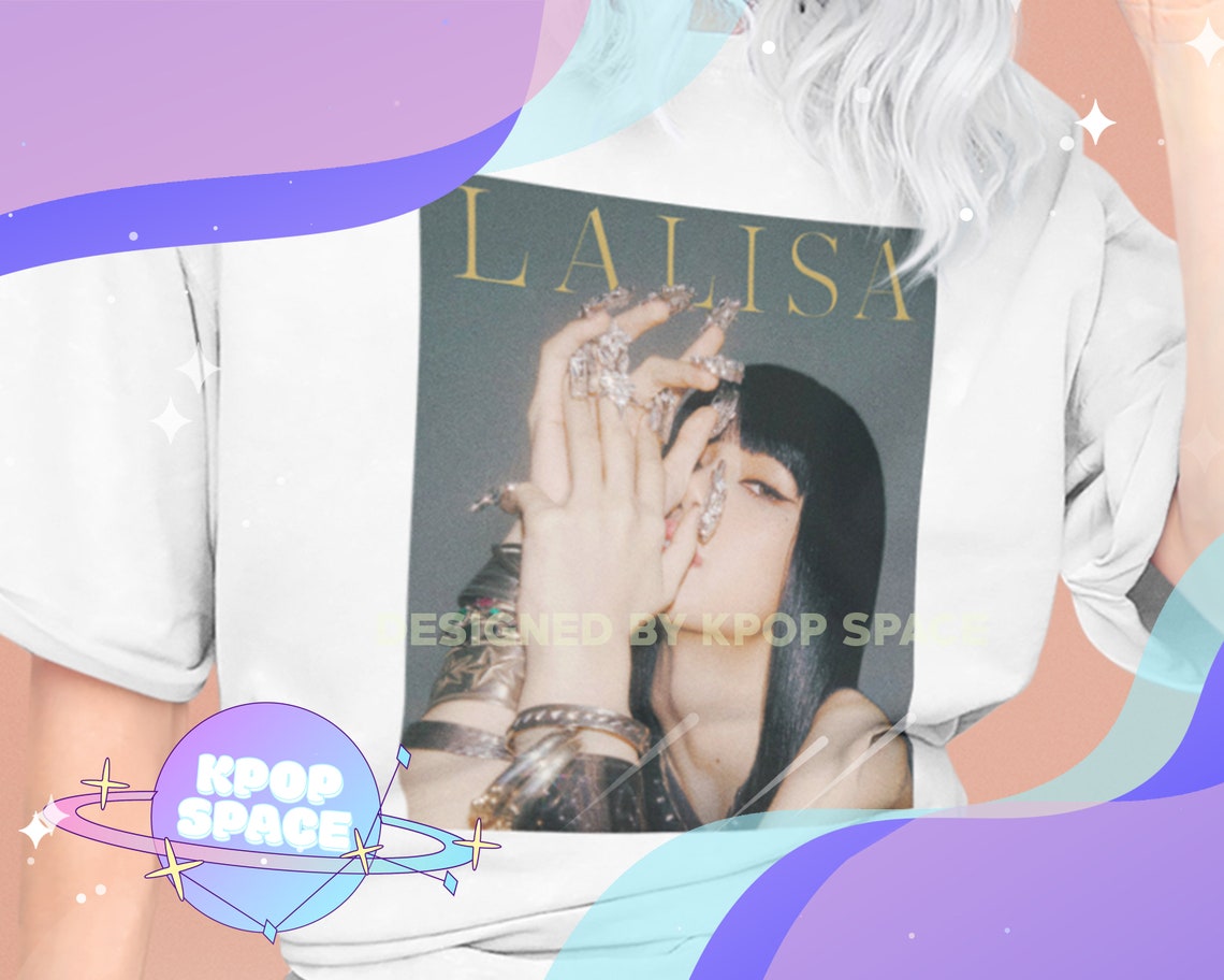 Blackpink LaLisa Lisa Tshirt / KPOP Merch / Black Pink First | Etsy