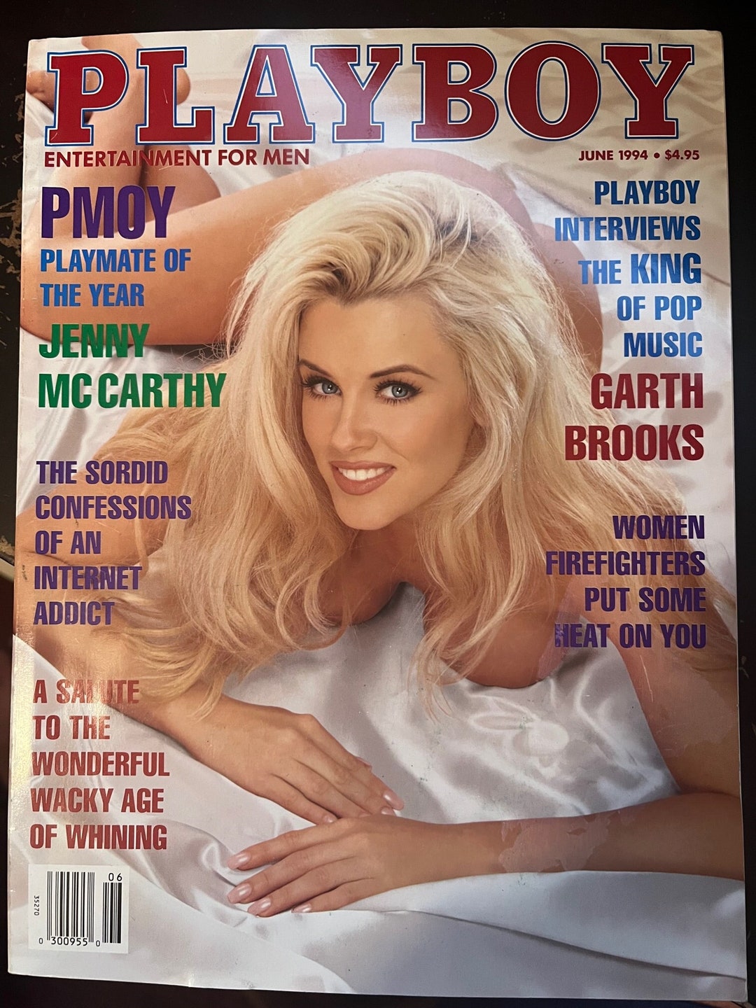 Playboy June 1994 Jenny Mccarthy Playmate of the Year Issue - Etsy