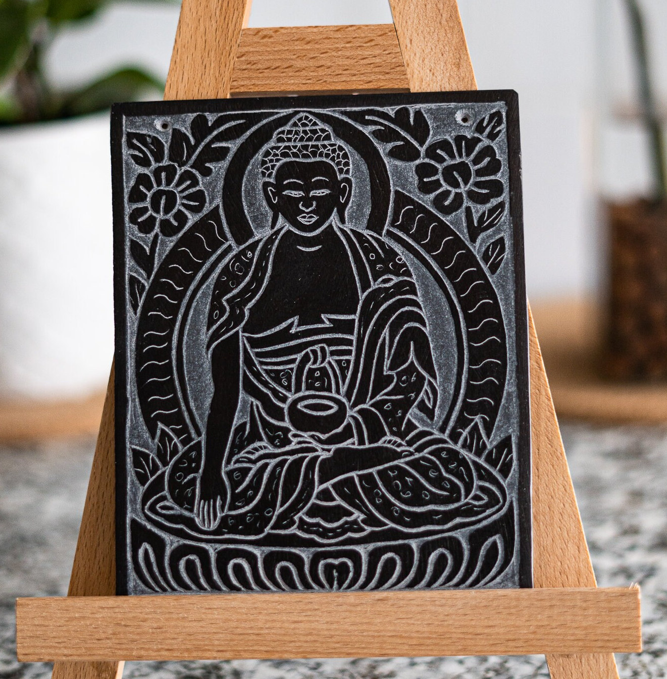 Buddha Board, Magic Board, Paint With Water Board, Zen Artist