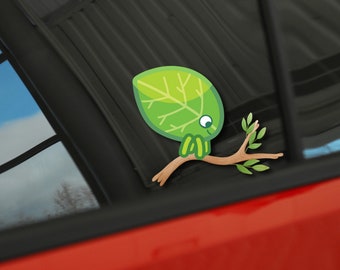 Walking Leaf bug Sticker, Blue Dog bug Sticker, Weekend Bug Sticker, Lunch Box Sticker, Water Bottle Sticker, Kid&#39;s Sticker