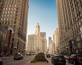 Chicago Photography | Wrigley Building | Chicago Wall Art | Chicago City Photography | Chicago Architecture Art | Fine Art Photography