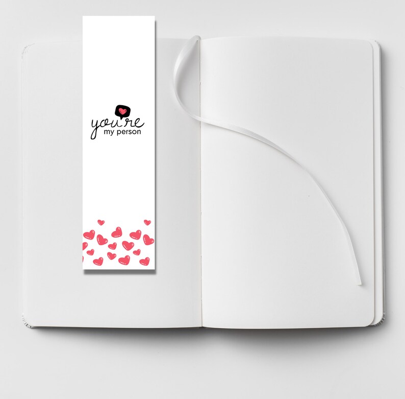 Printable Love Bookmarks, Cute Romance Bookmarks to Say, i Love You ...