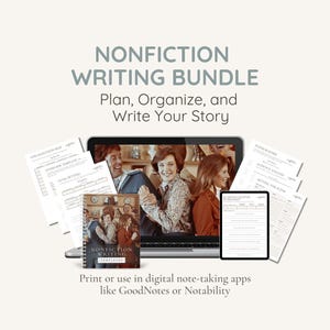 Sachbuch-Schreib-Bundle – Vorlagen für Memoiren und Kurzgeschichten für Autoren – Planen, organisieren und schreiben Sie Ihre Geschichte mit Leichtigkeit