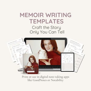 Memoir Writing Templates - Storytelling Tools and Autobiography Writing Prompts for Telling Your Life Story